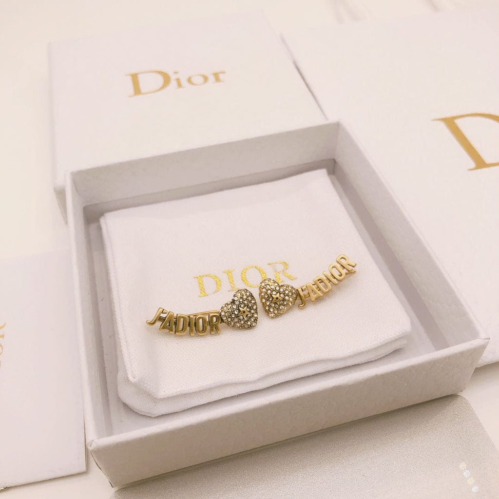 18K Dior J'Adior Vintage Earrings