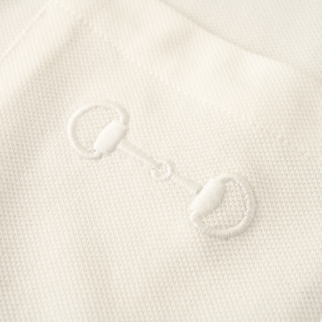 GUCCI Horsebit-Embroidered Pocket Polo Shirt