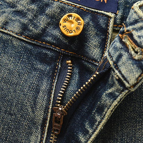 Louis Vuitton Straight-Leg Denim Jeans