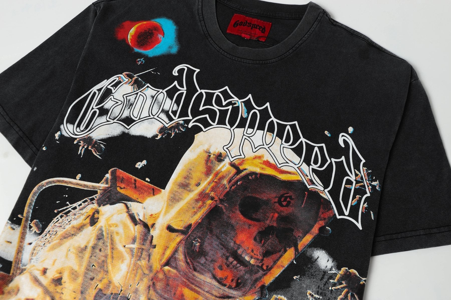 Godspeed Astronaut Graphic Short-Sleeve T-Shirt — detail