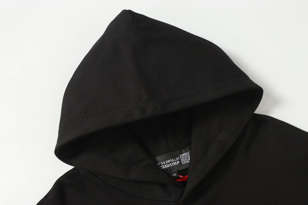 THAT'S A AWFUL LOT OF COUGH SYRUP Tomorrow Star Graphic Hoodie — detail