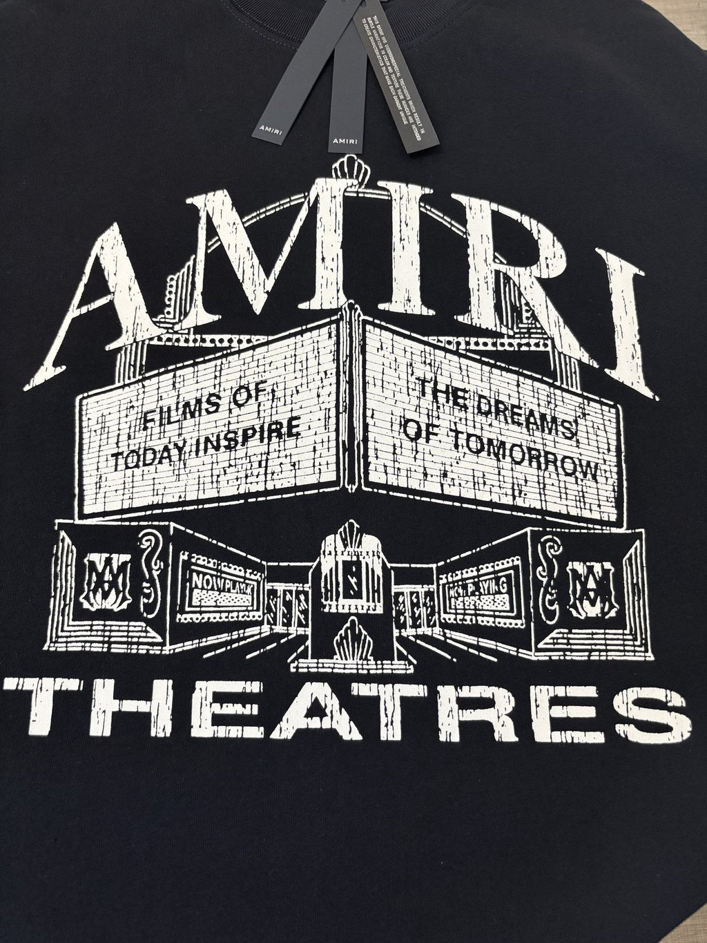 AMIRI Theatres Graphic T-Shirt — detail