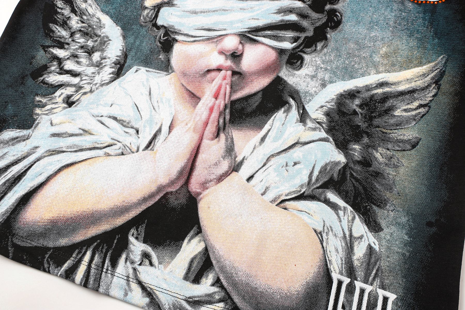 Life Hustlere Angel H-Back Graphic T-Shirt — detail