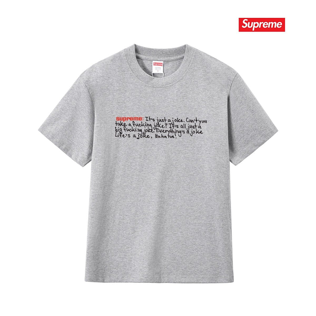 Supreme Front Graphic Short-Sleeve T-Shirt — front