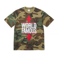 Supreme World Famous Camo Graphic T-Shirt — hero