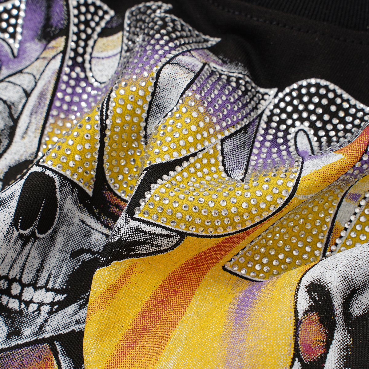 Life Hustlere No Days Off Alien UFO Graphic T-Shirt — detail