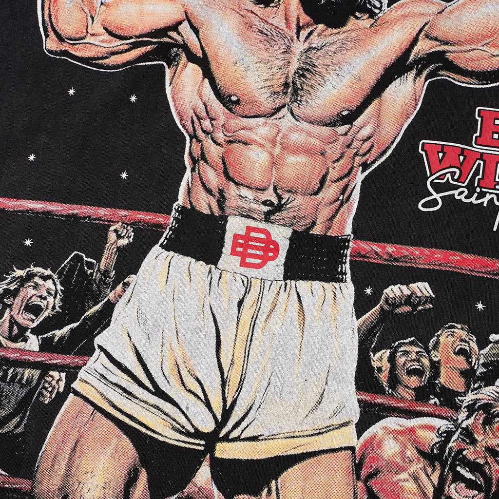 SAINT Boxing Graphic Washed T-Shirt — detail