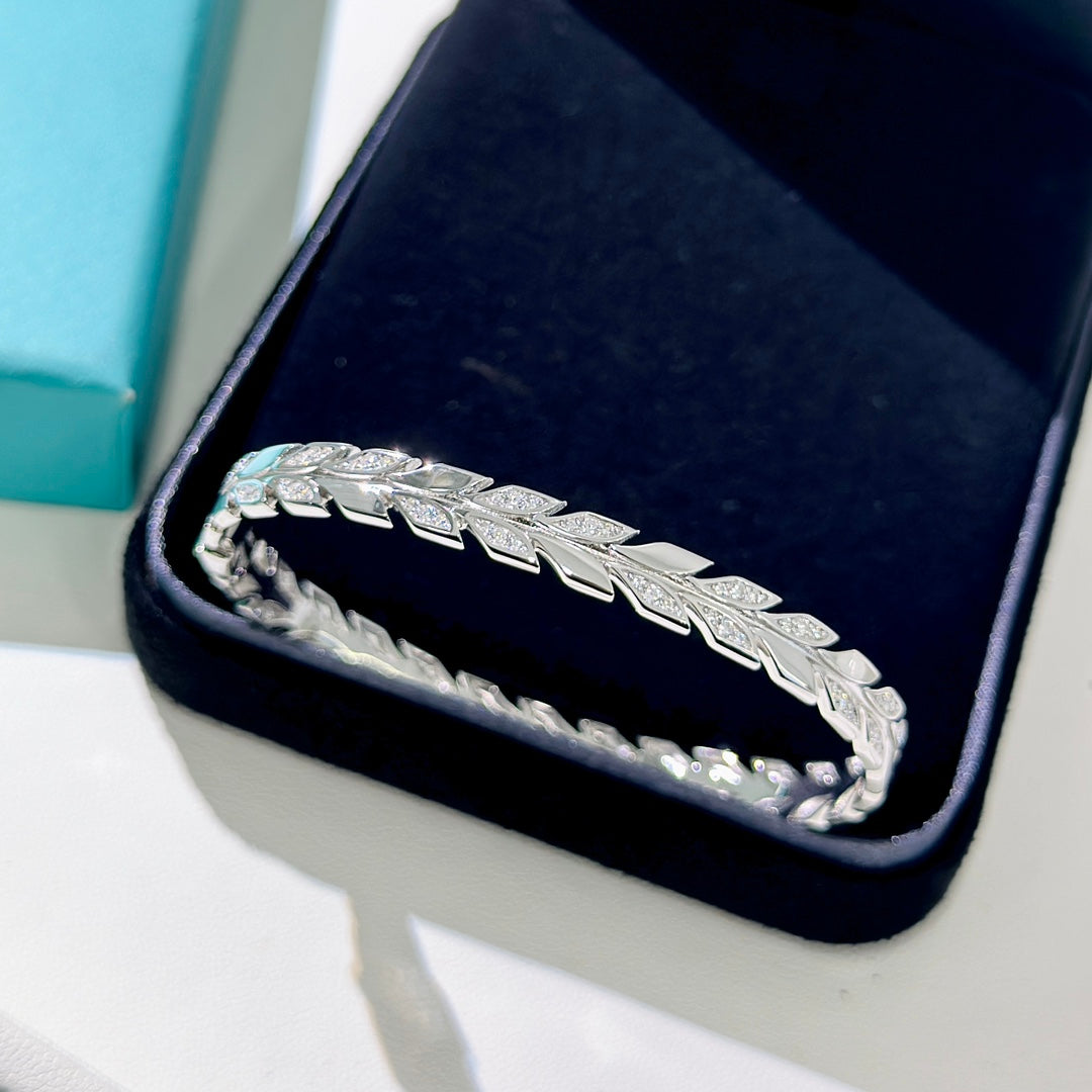 18K Tiffany Victoria Vine Diamonds Bracelet