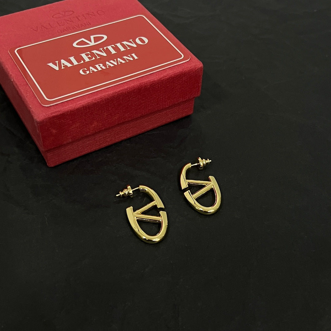 18K Valentino Gold Earrings