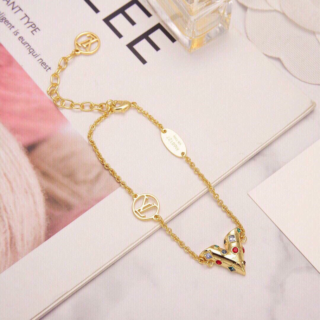 18K Louis Vuitton Essential V Plan¨¨te Bracelet