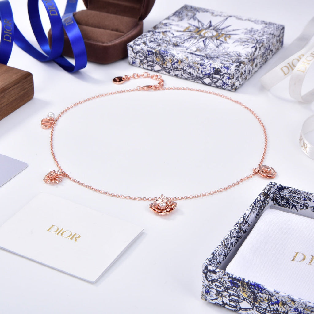 18K Dior D-Millefiori Necklace