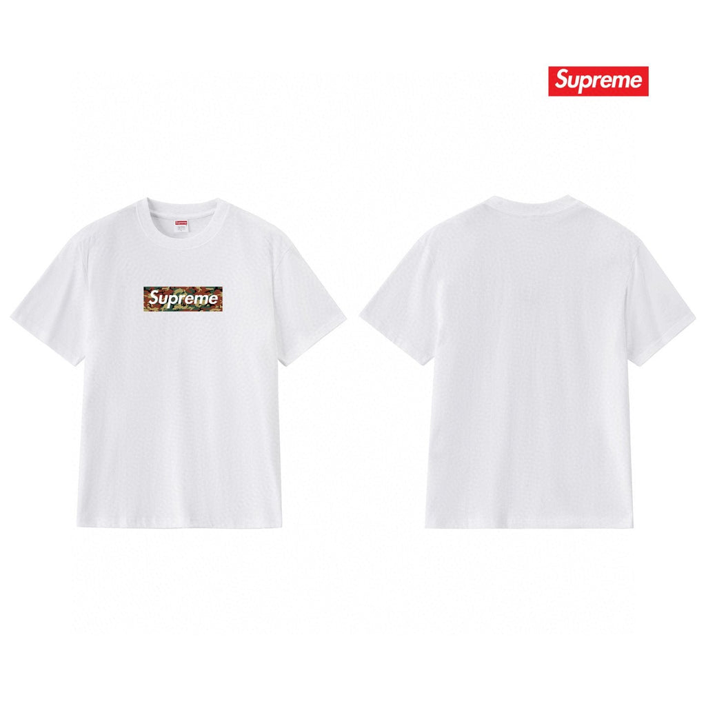 Supreme Camo Box Logo Graphic T-Shirt — back
