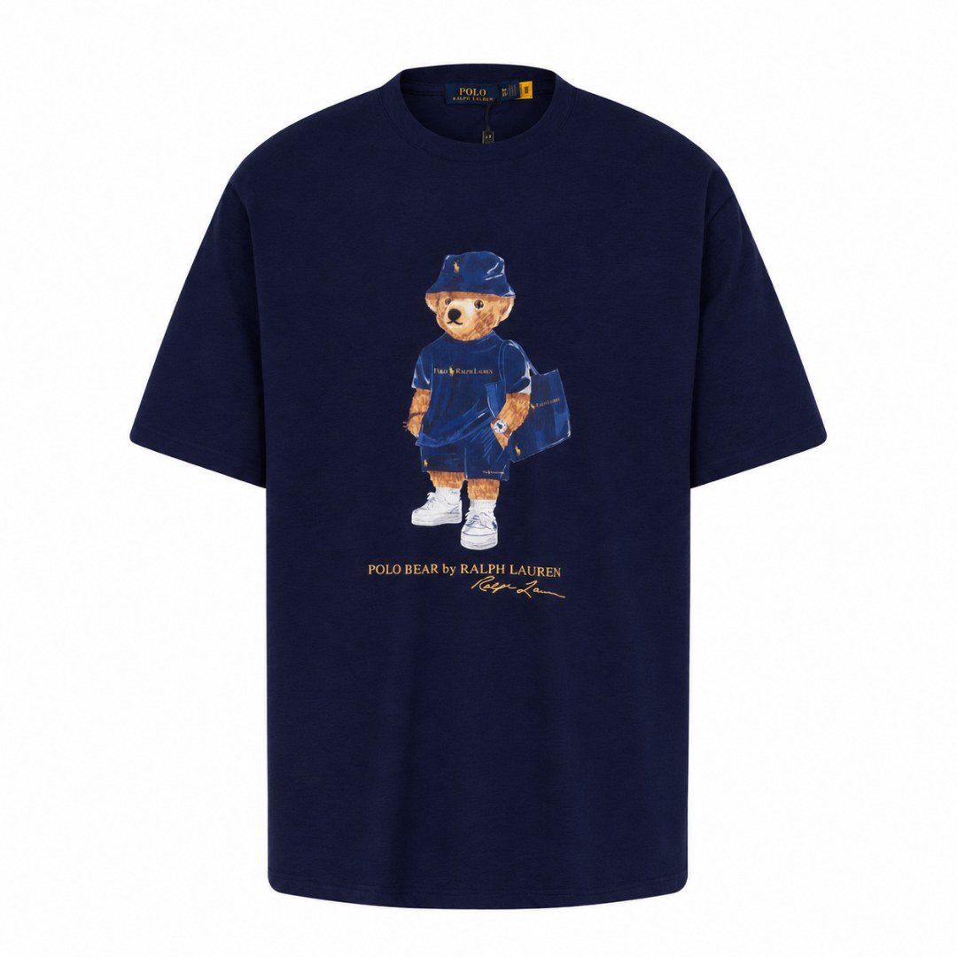 Test2-Ralph Lauren Polo Bear Graphic T-Shirt — front